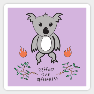 Koala Animal Protection Sticker